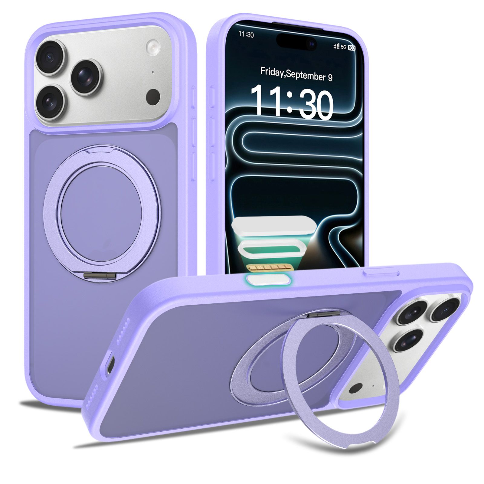 Pulse Translucent Matte Skin Feeling Case with Camera Action Button — 506