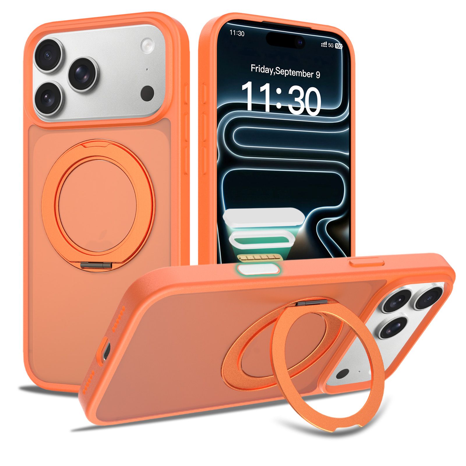 Pulse Translucent Matte Skin Feeling Case with Camera Action Button — 502