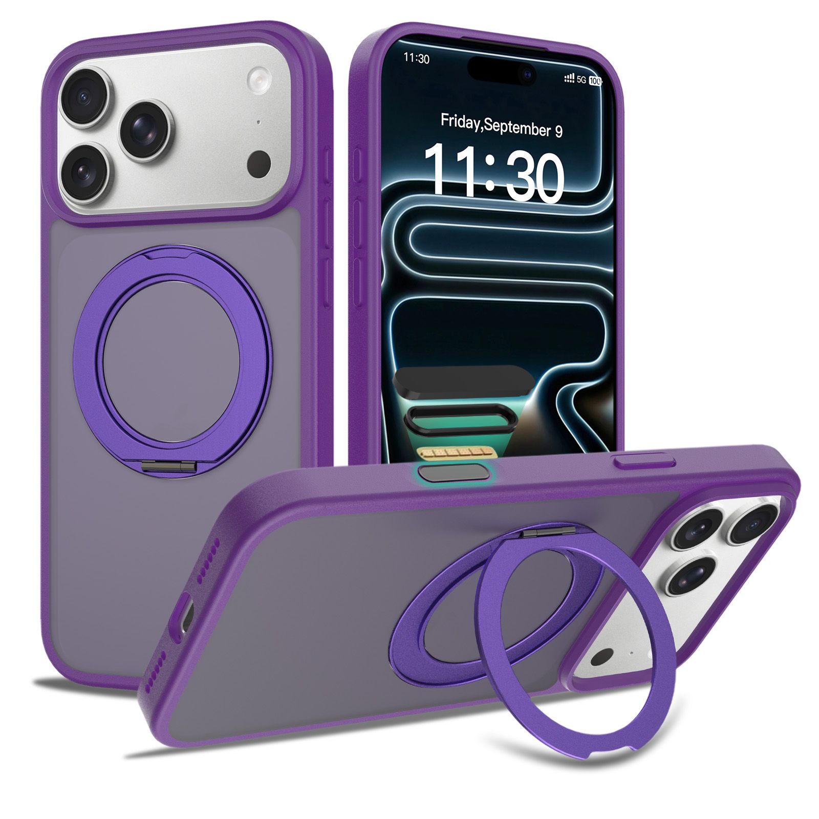 Pulse Translucent Matte Skin Feeling Case with Camera Action Button — 503