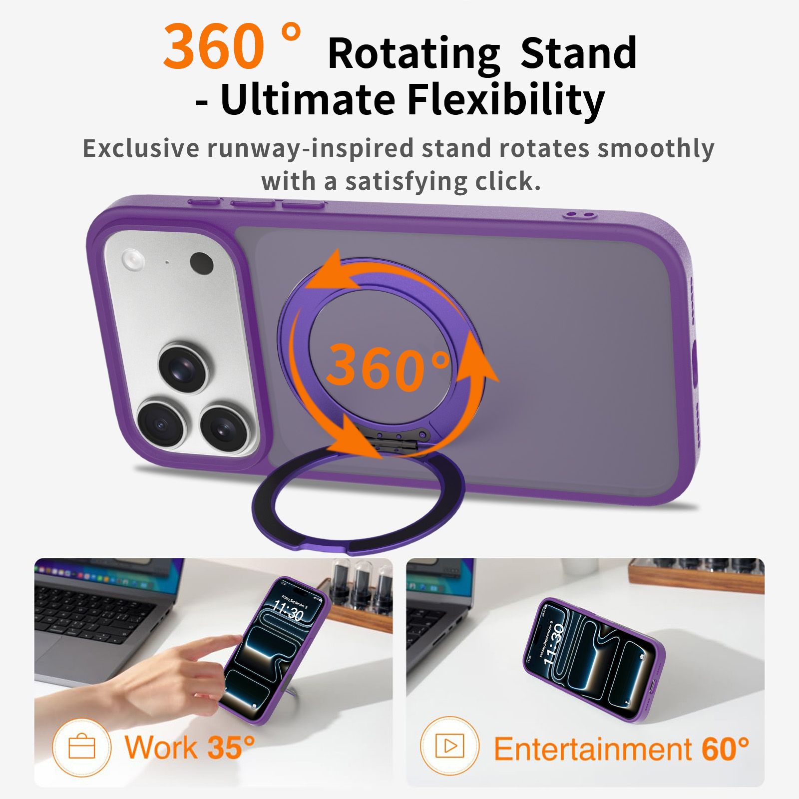Pulse Translucent Matte Skin Feeling Case with Camera Action Button — 484