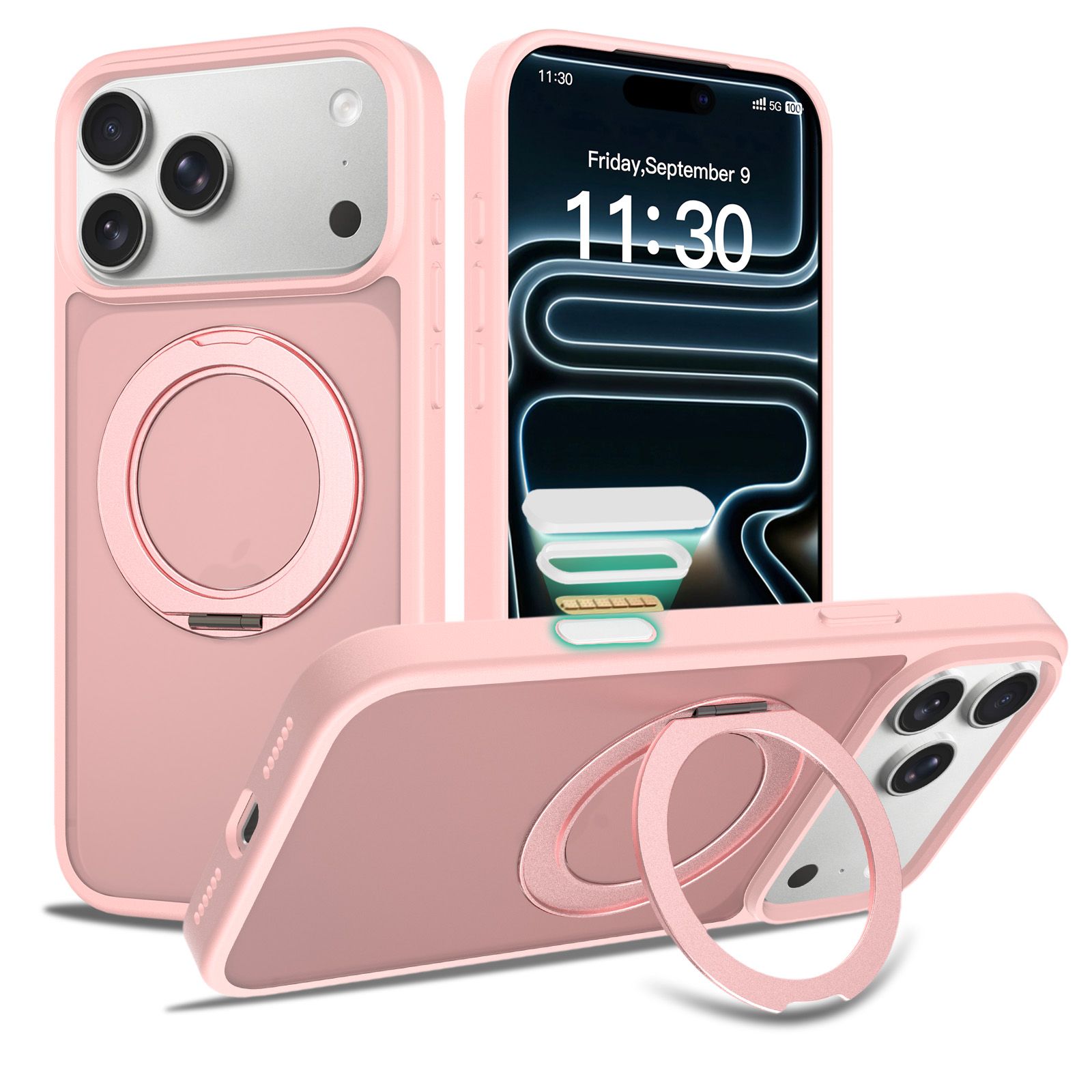 Pulse Translucent Matte Skin Feeling Case with Camera Action Button — 504