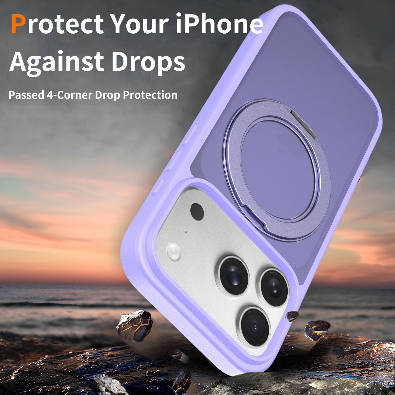 Pulse Translucent Matte Skin Feeling Case with Camera Action Button — 452