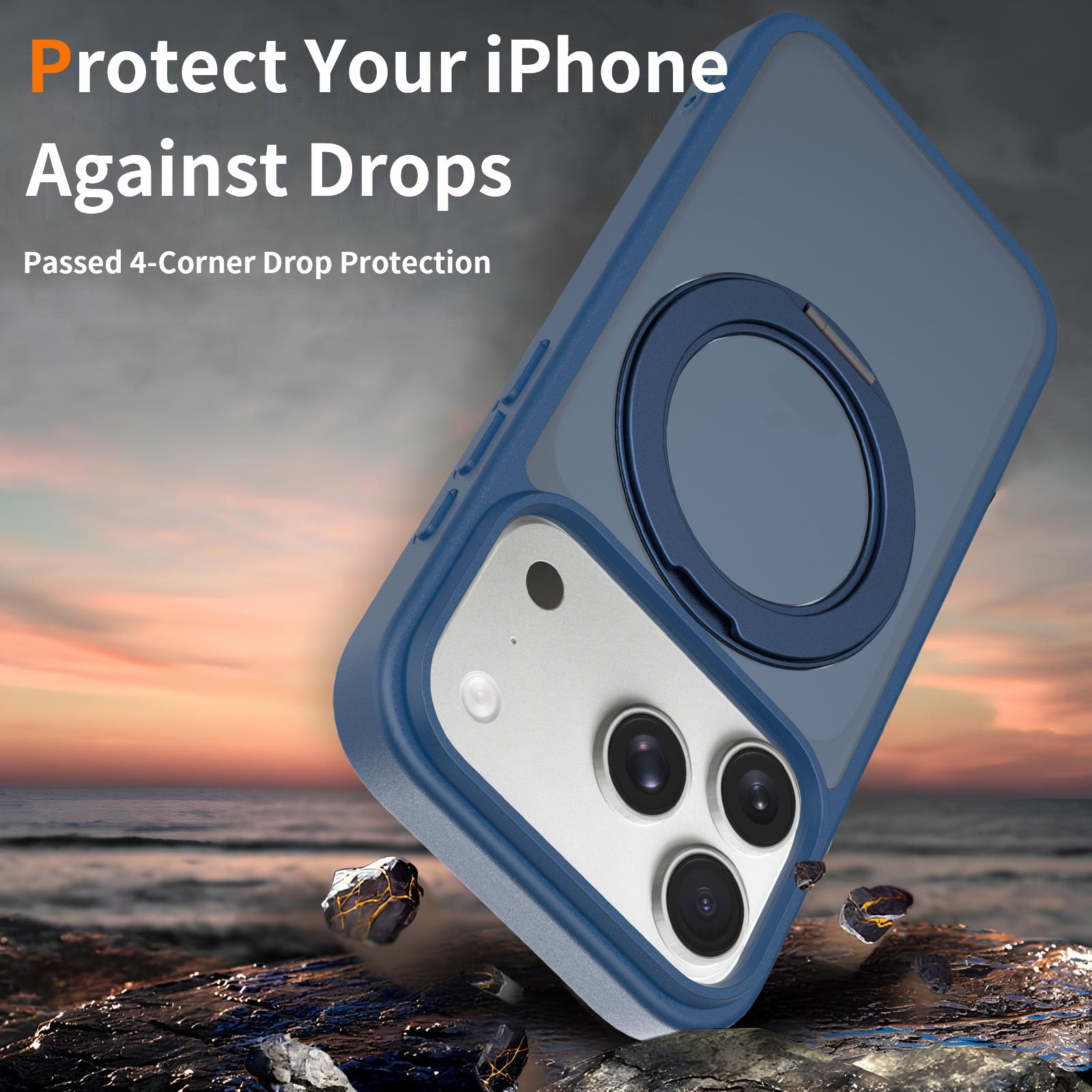 Pulse Translucent Matte Skin Feeling Case with Camera Action Button — 427