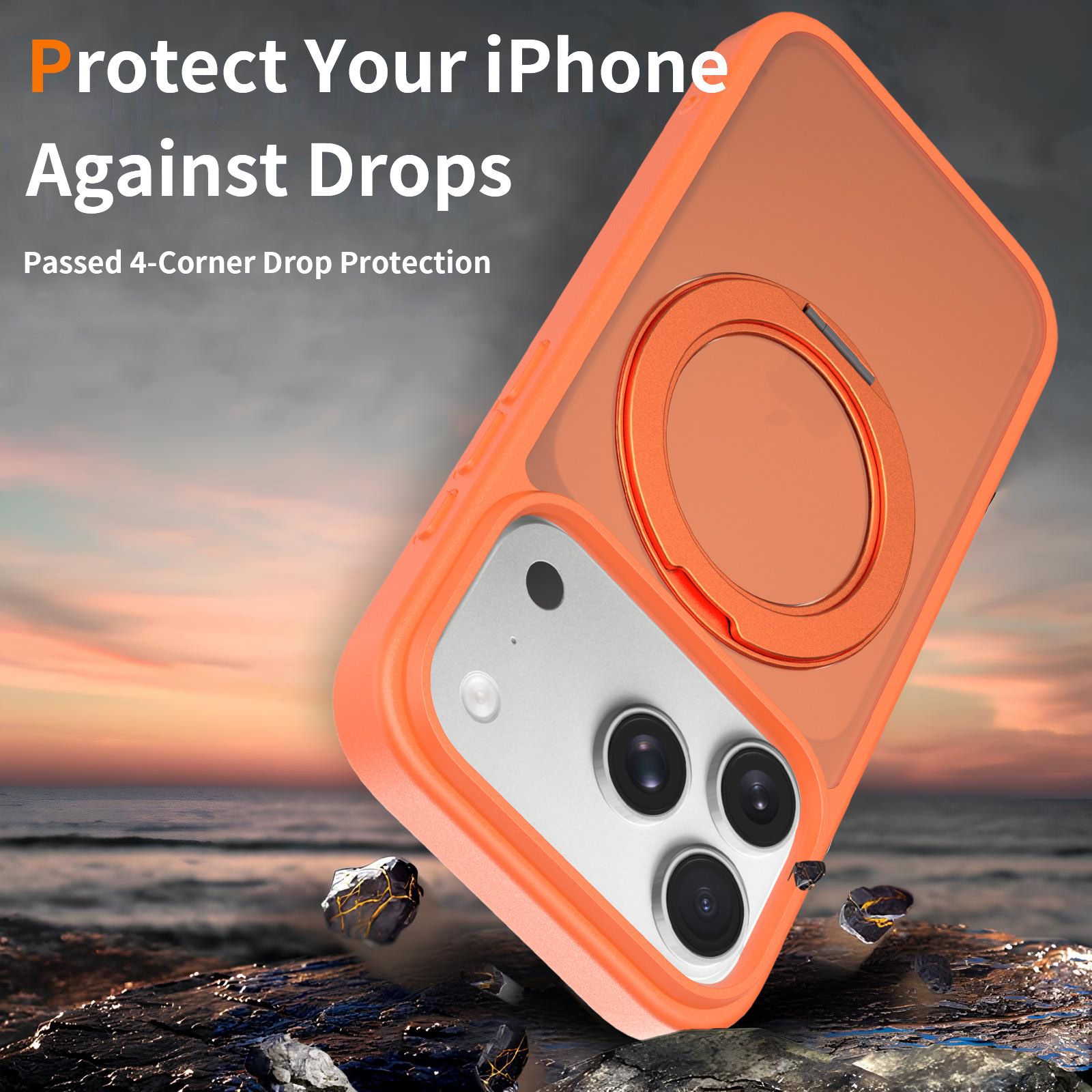 Pulse Translucent Matte Skin Feeling Case with Camera Action Button — 432