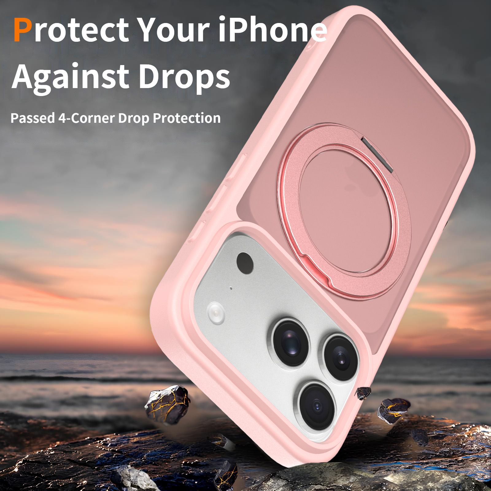 Pulse Translucent Matte Skin Feeling Case with Camera Action Button — 442