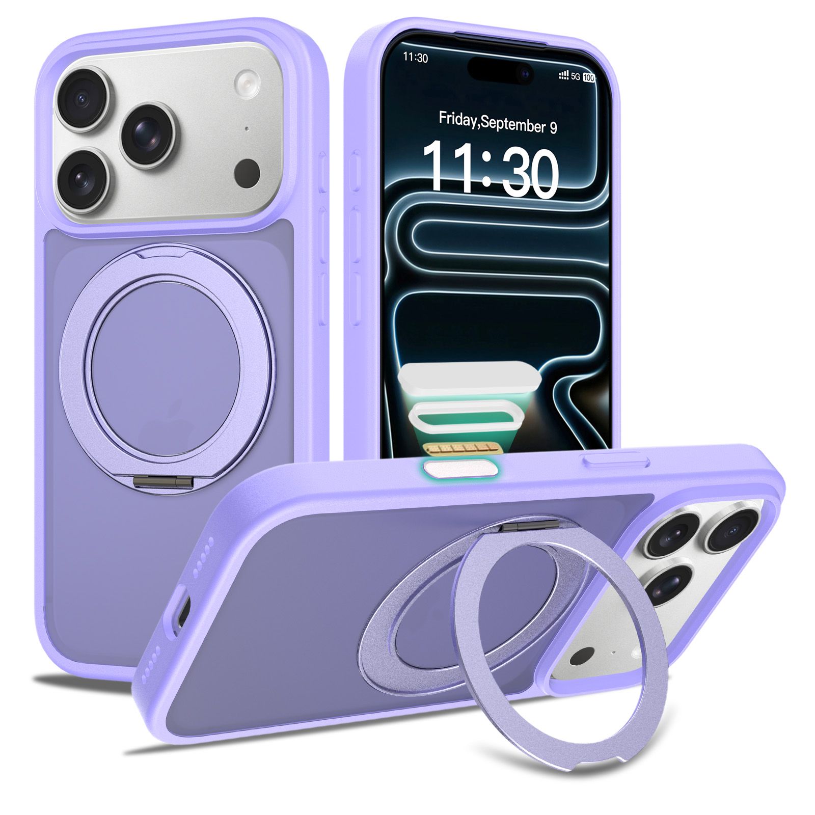 Pulse Translucent Matte Skin Feeling Case with Camera Action Button — 462