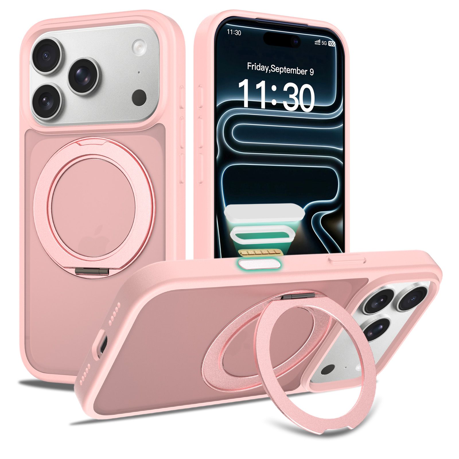 Pulse Translucent Matte Skin Feeling Case with Camera Action Button — 460