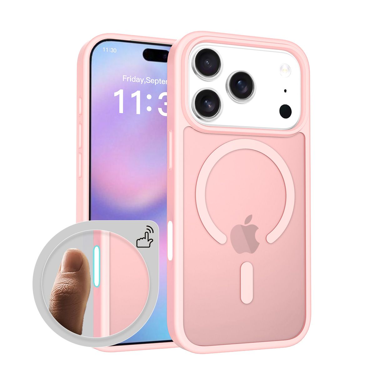 Pulse Skin Feeling MagSafe Case with Camera Action Button — 157