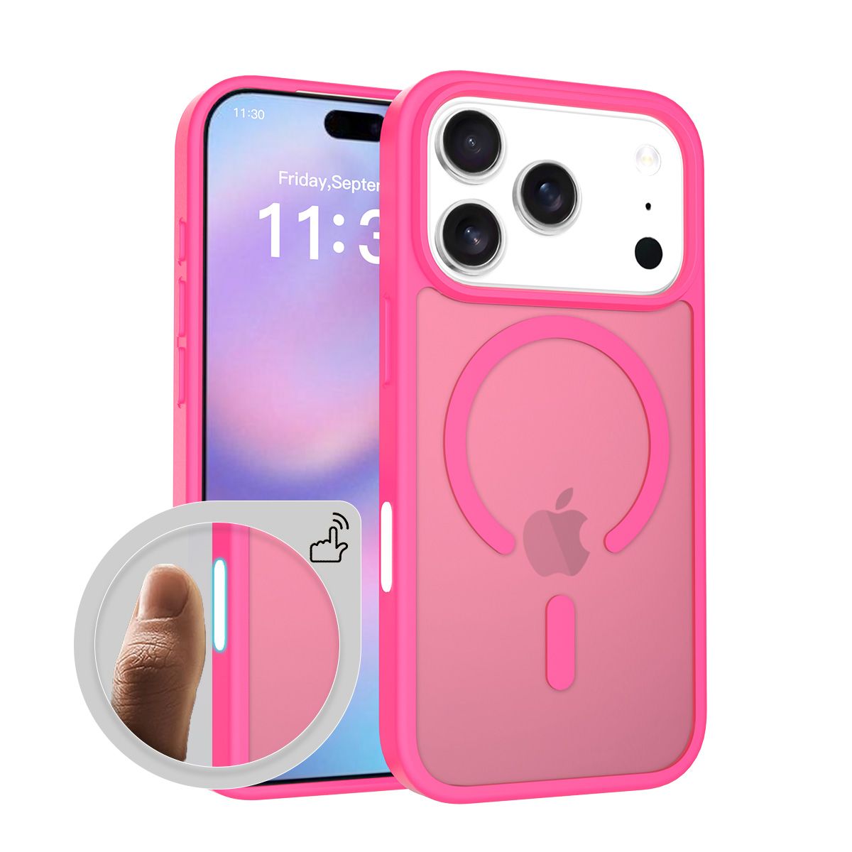 Pulse Skin Feeling MagSafe Case with Camera Action Button — 163