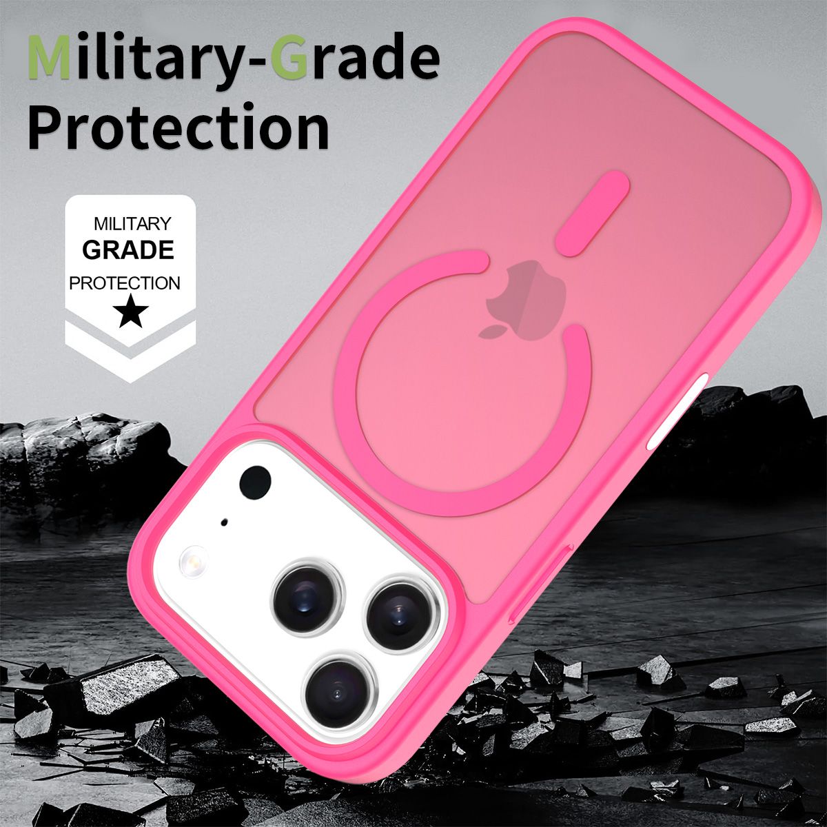 Pulse Skin Feeling MagSafe Case with Camera Action Button — 166