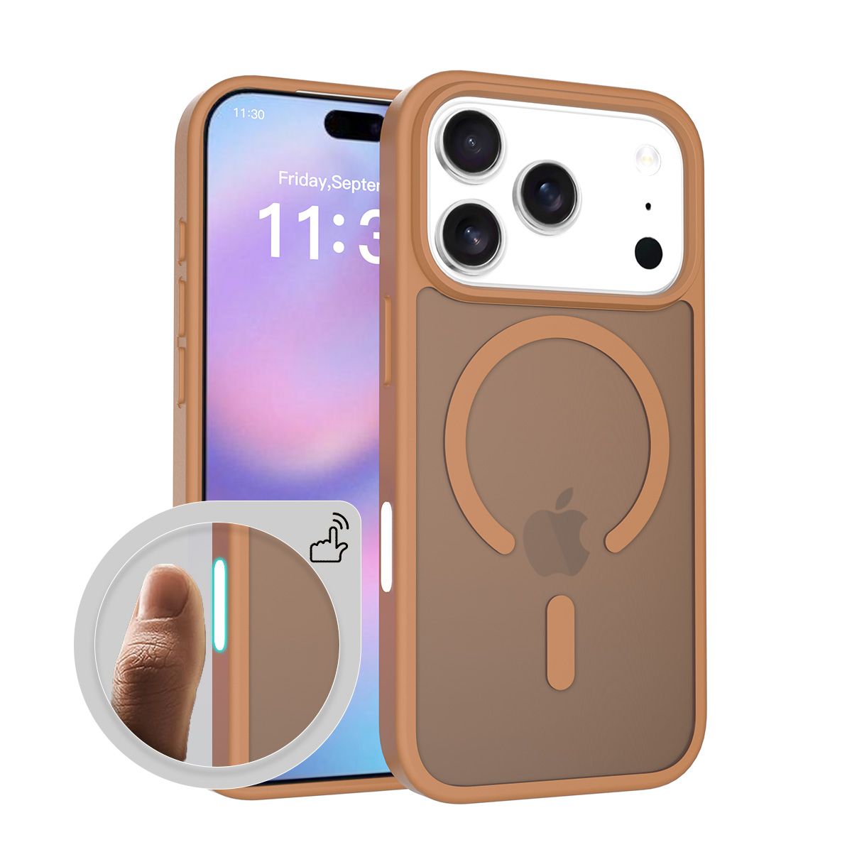 Pulse Skin Feeling MagSafe Case with Camera Action Button — 193