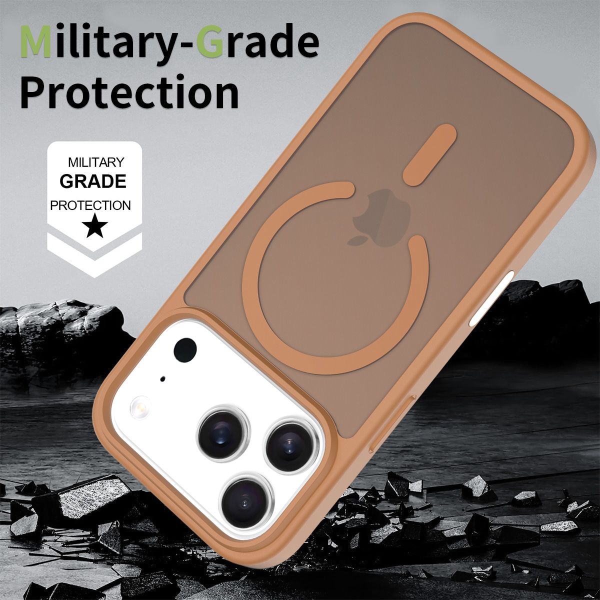 Pulse Skin Feeling MagSafe Case with Camera Action Button — 196