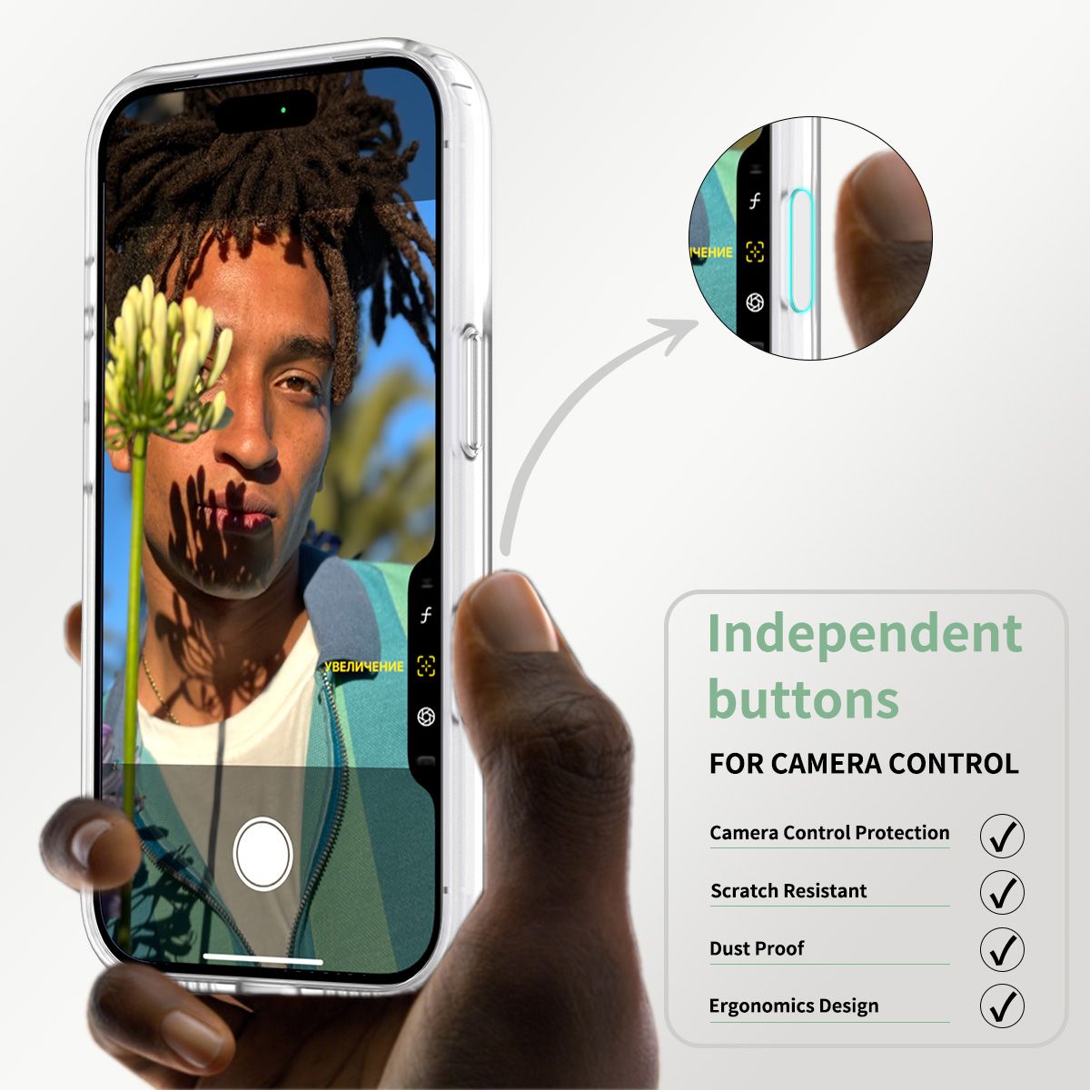 Pulse Skin Feeling MagSafe Case with Camera Action Button — 151