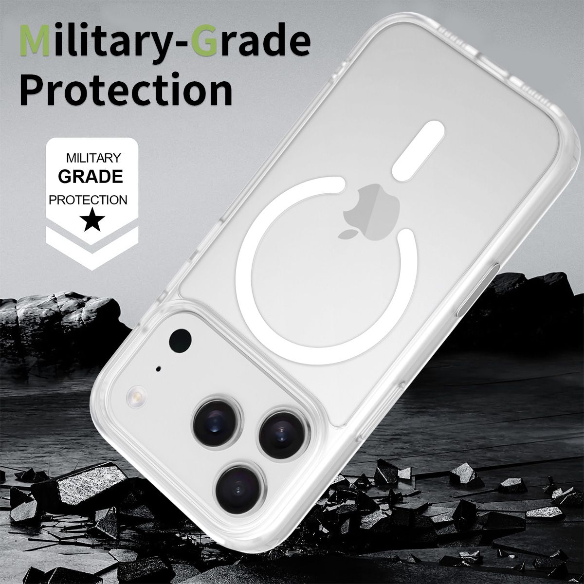 Pulse Skin Feeling MagSafe Case with Camera Action Button — 152