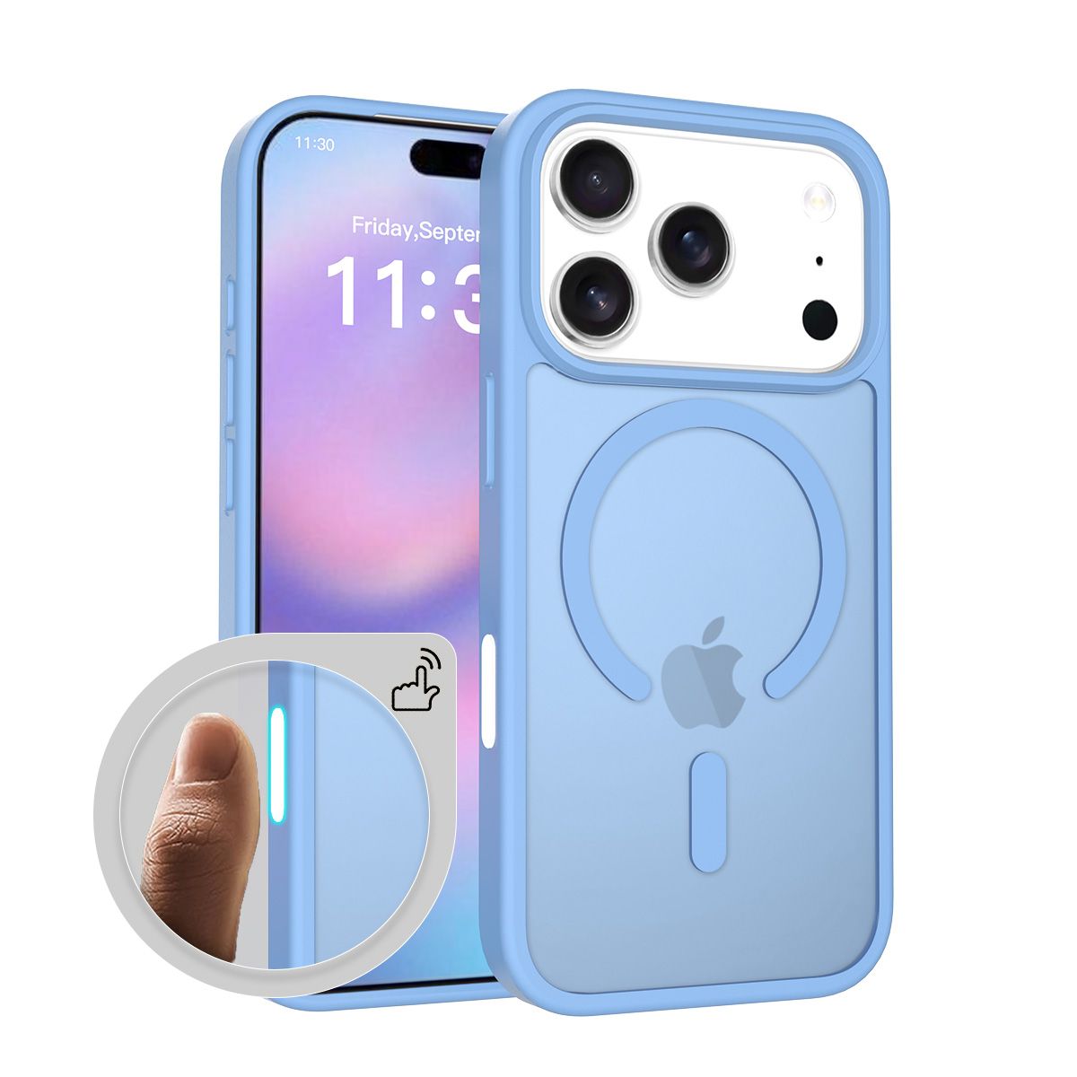 Pulse Skin Feeling MagSafe Case with Camera Action Button — 199
