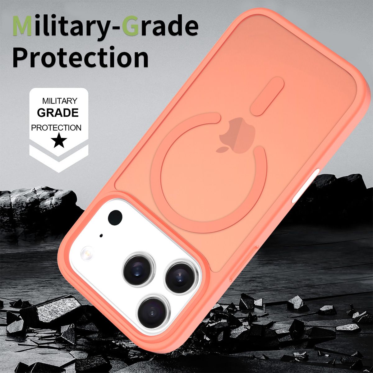 Pulse Skin Feeling MagSafe Case with Camera Action Button — 172