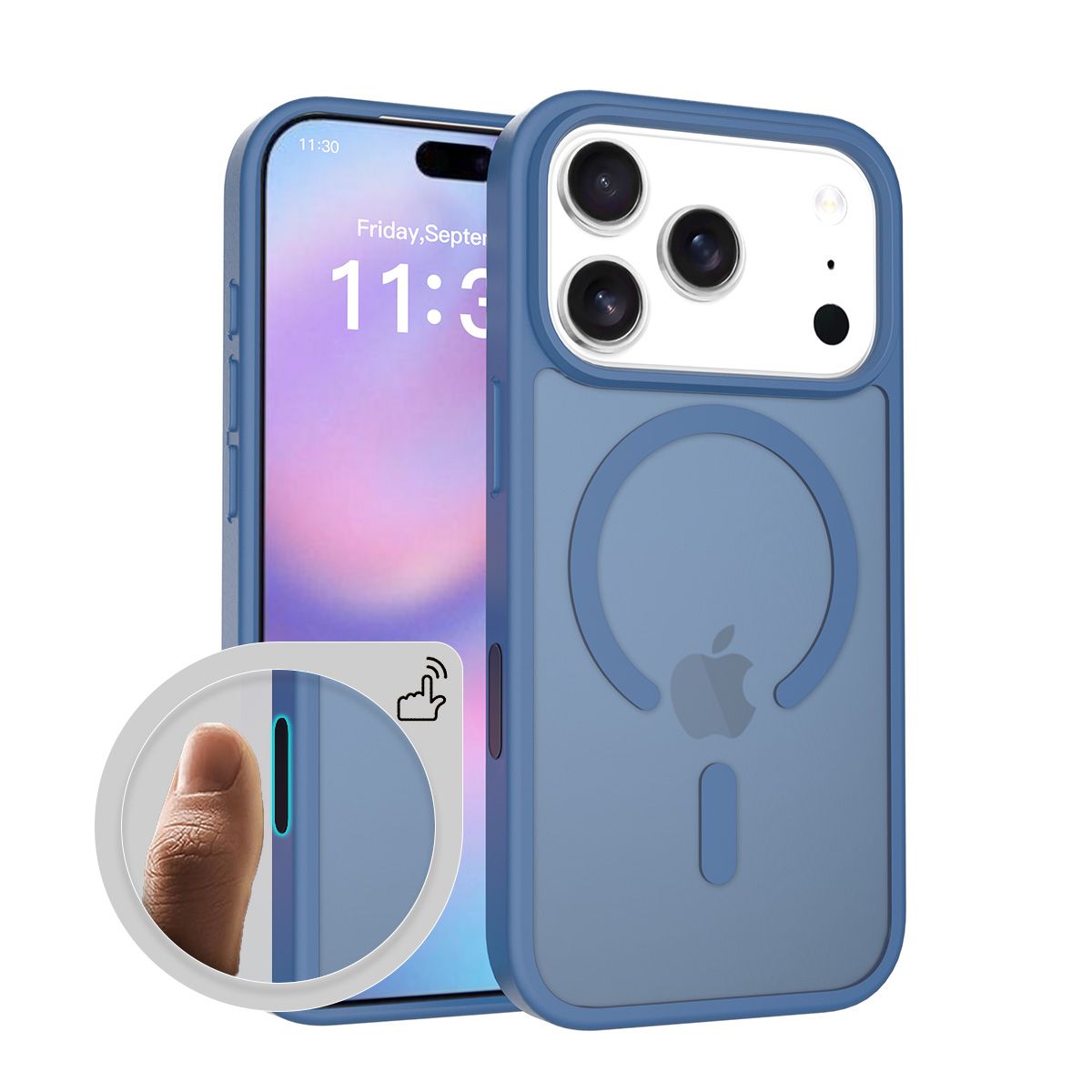 Pulse Skin Feeling MagSafe Case with Camera Action Button — 181