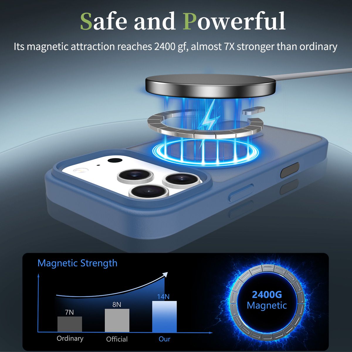 Pulse Skin Feeling MagSafe Case with Camera Action Button — 185