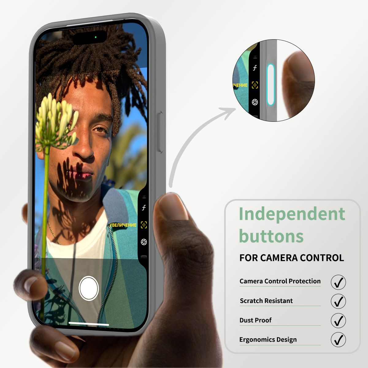 Pulse Skin Feeling MagSafe Case with Camera Action Button — 189