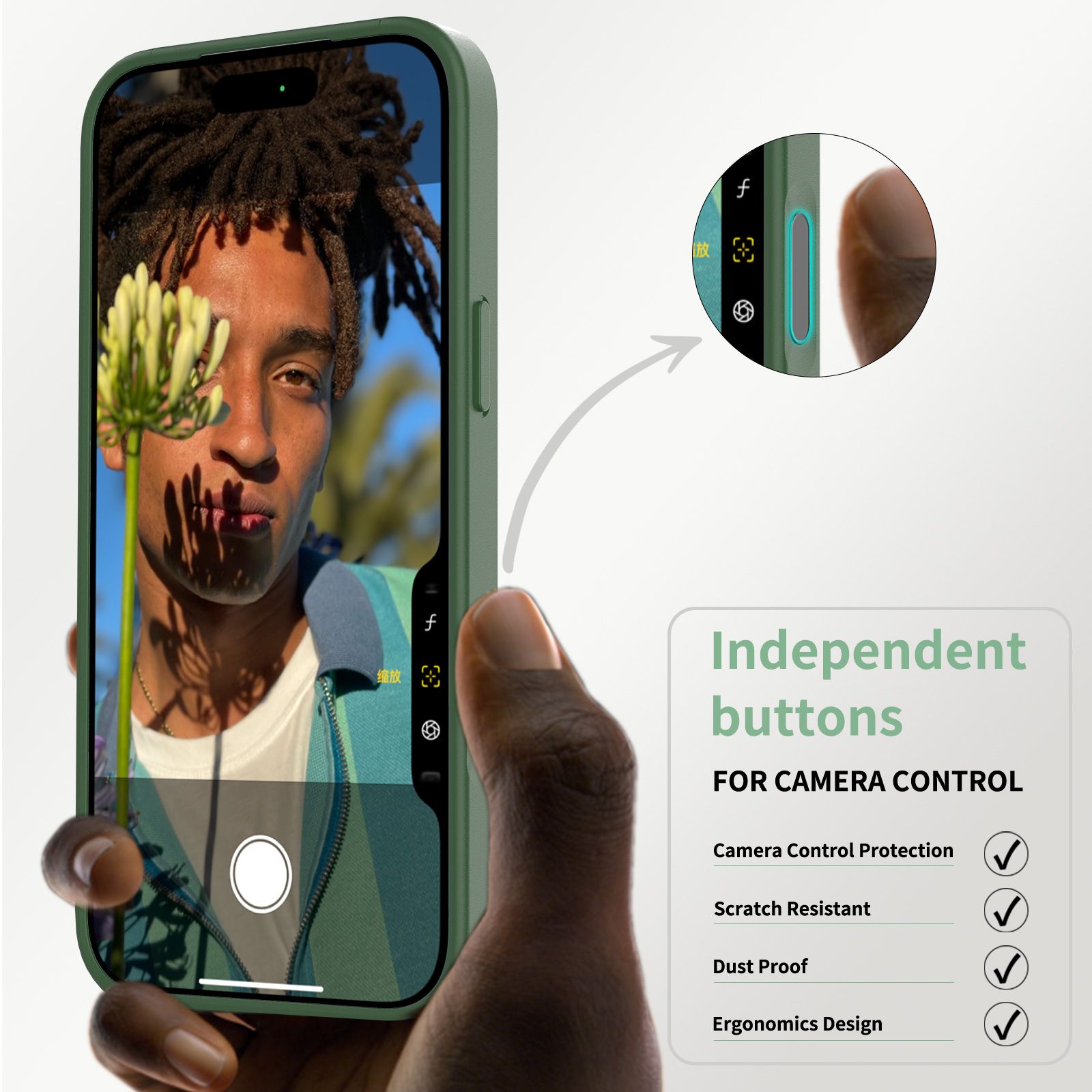 Pulse Skin Feeling MagSafe Case with Camera Action Button — 139