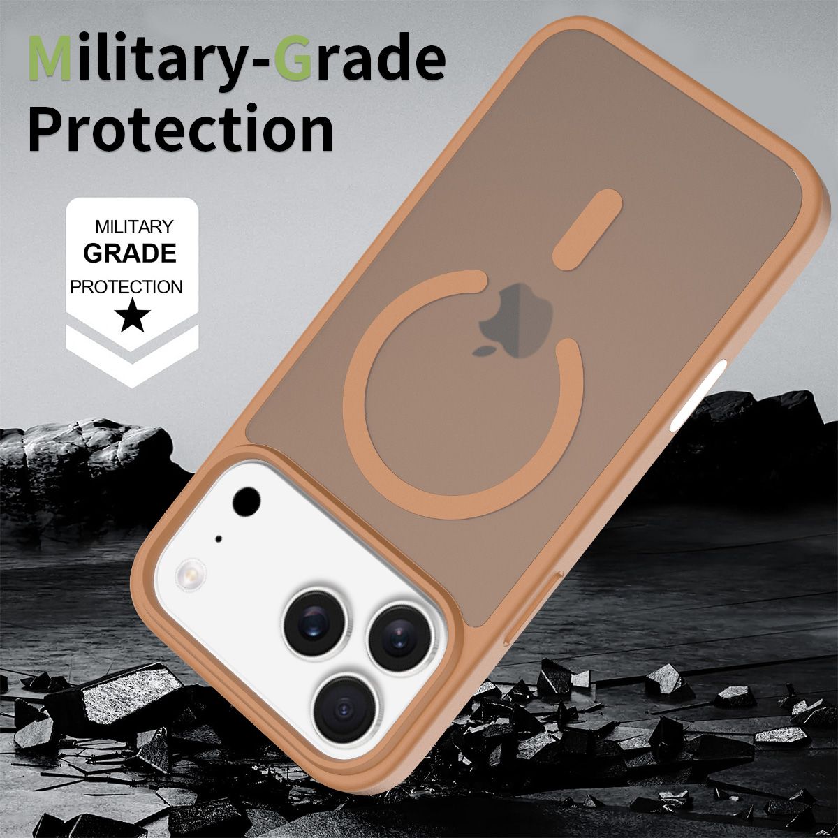 Pulse Skin Feeling MagSafe Case with Camera Action Button — 122