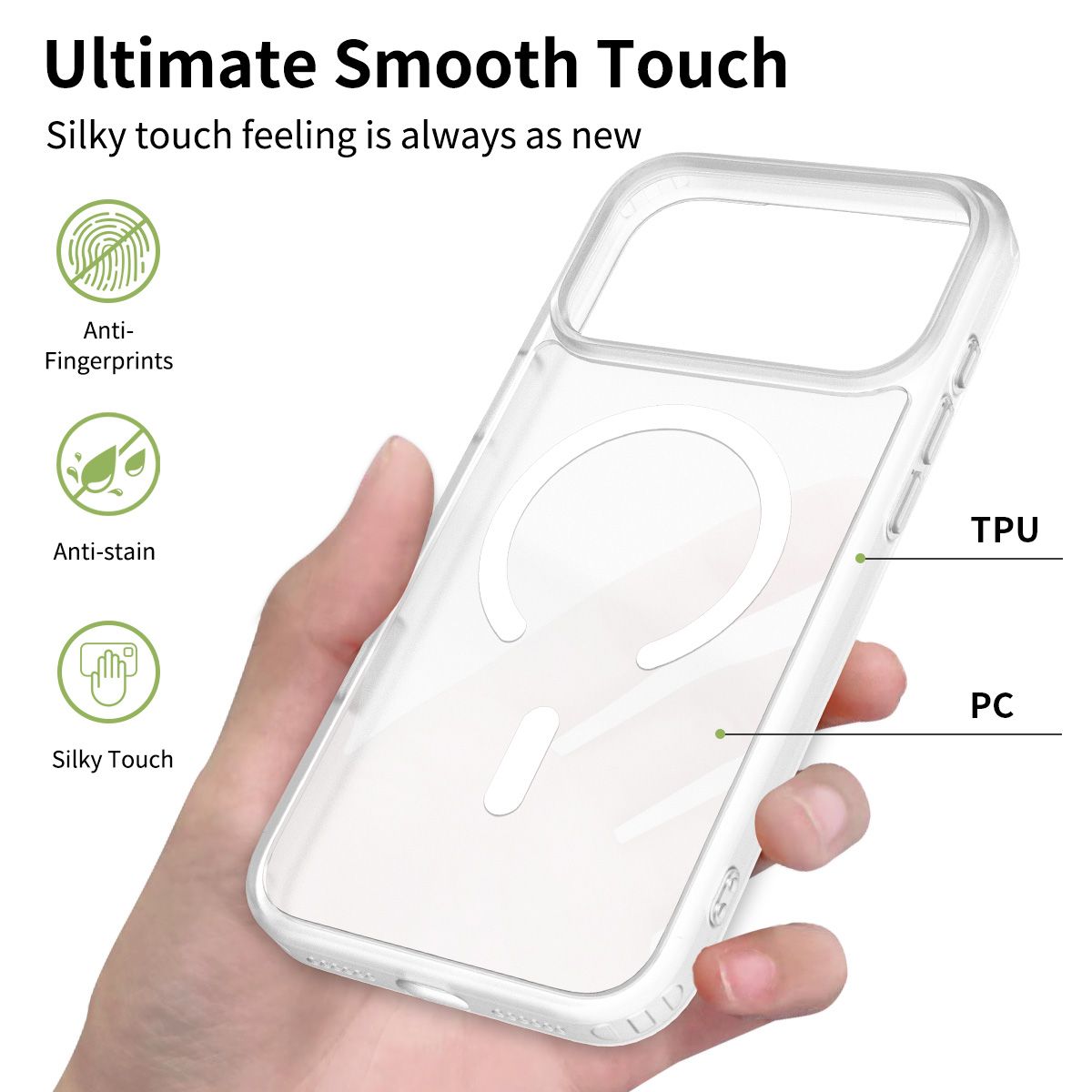 Pulse Skin Feeling MagSafe Case with Camera Action Button — 80