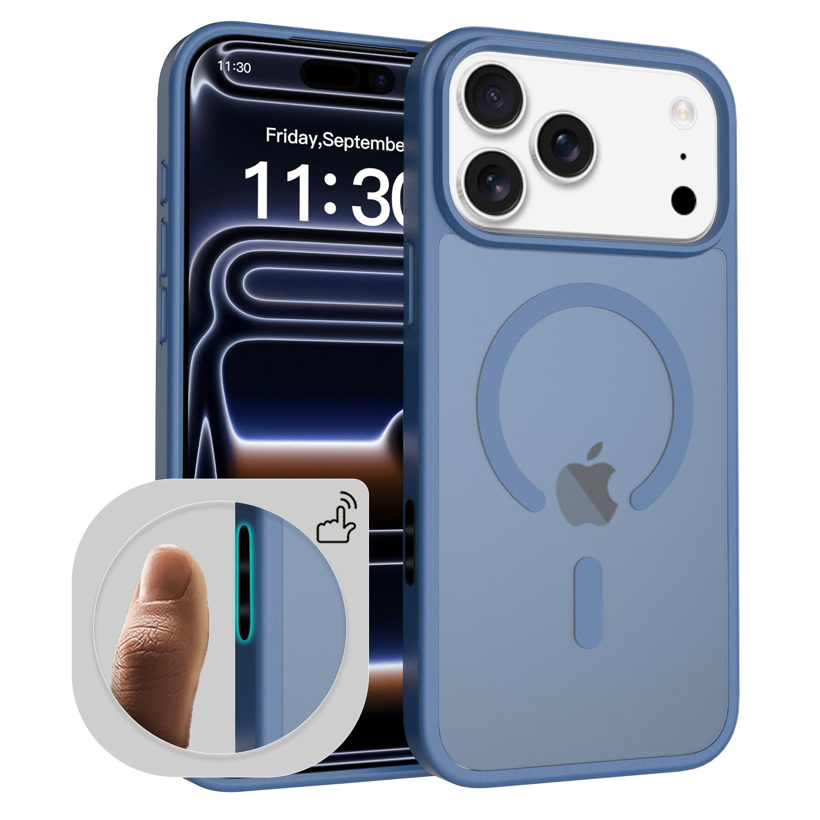 Pulse Skin Feeling MagSafe Case with Camera Action Button — 125