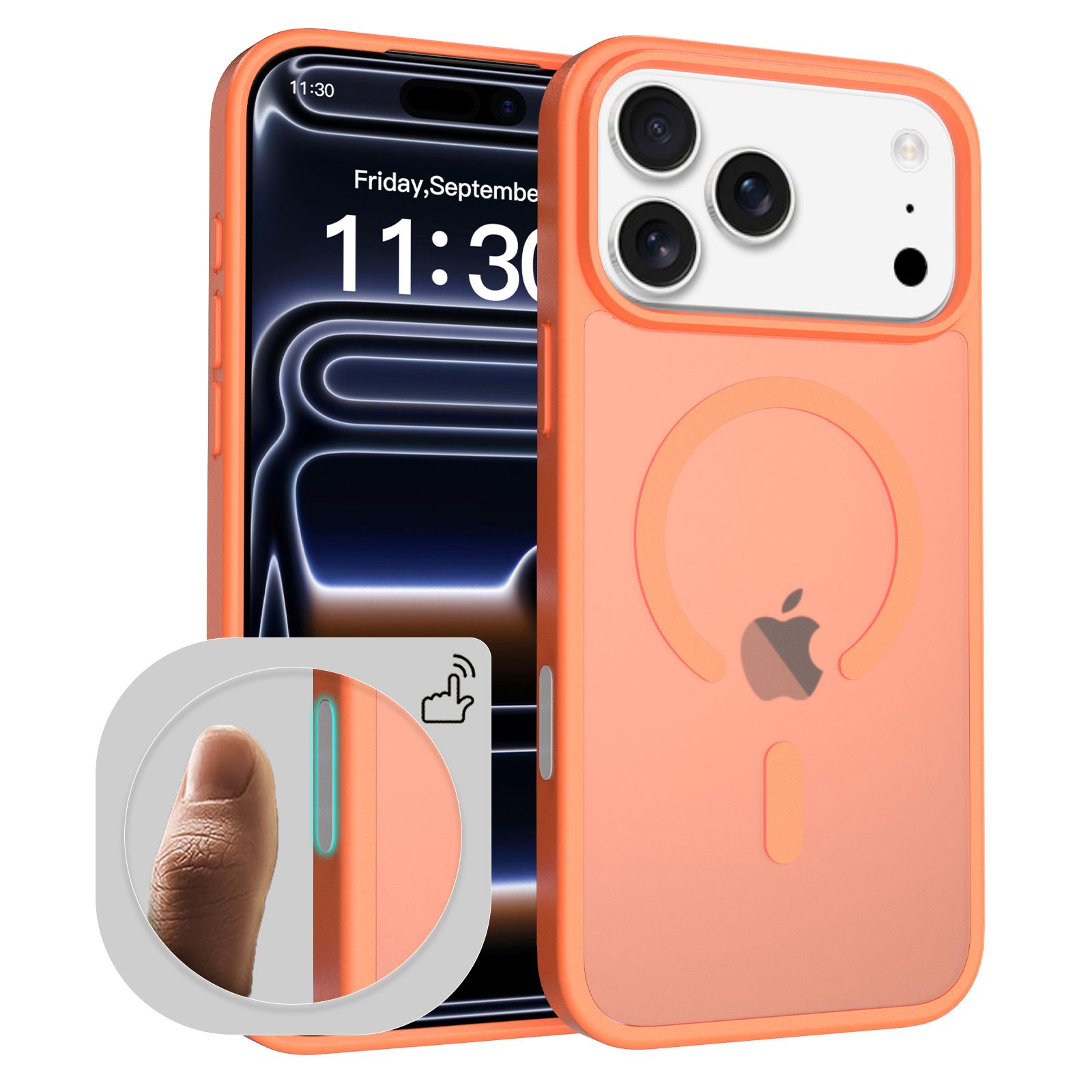 Pulse Skin Feeling MagSafe Case with Camera Action Button — 95