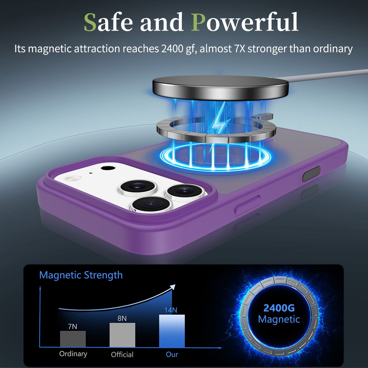 Pulse Skin Feeling MagSafe Case with Camera Action Button — 135
