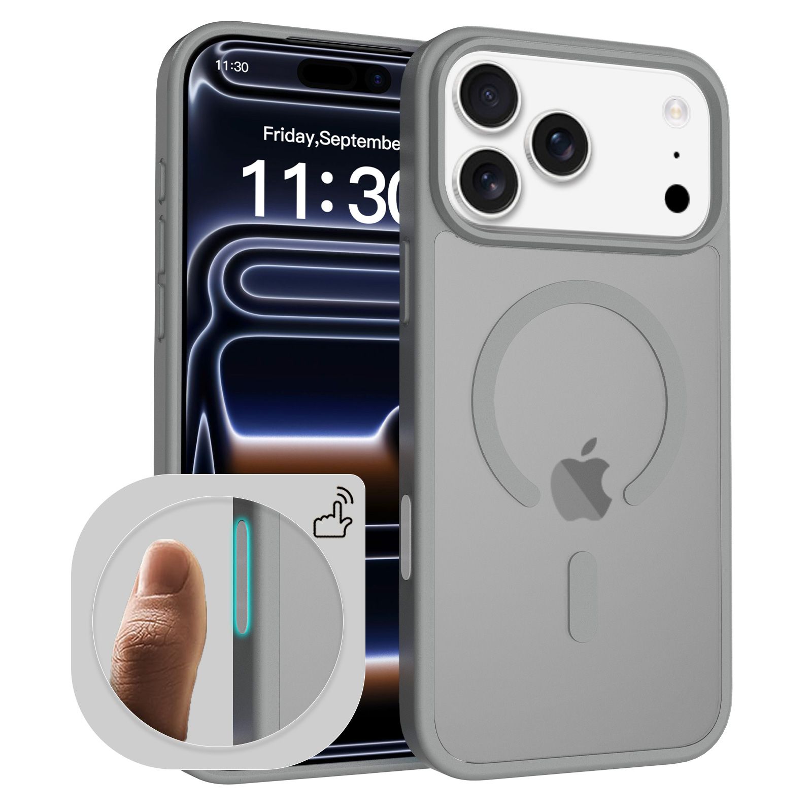 Pulse Skin Feeling MagSafe Case with Camera Action Button — 113