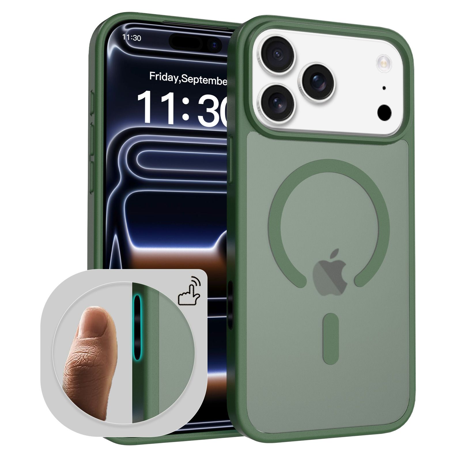 Pulse Skin Feeling MagSafe Case with Camera Action Button — 63