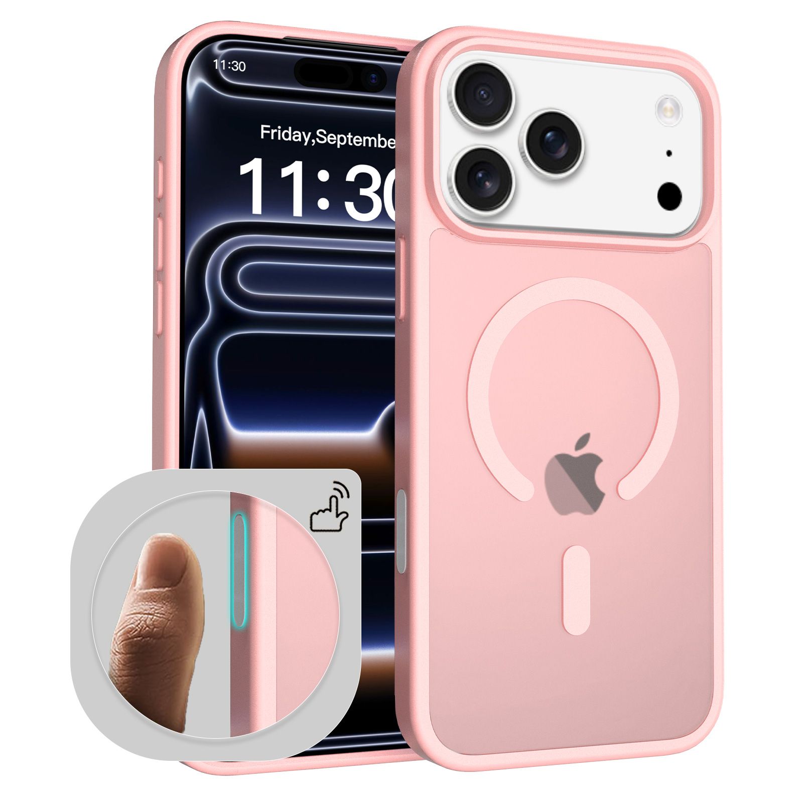 Pulse Skin Feeling MagSafe Case with Camera Action Button — 9