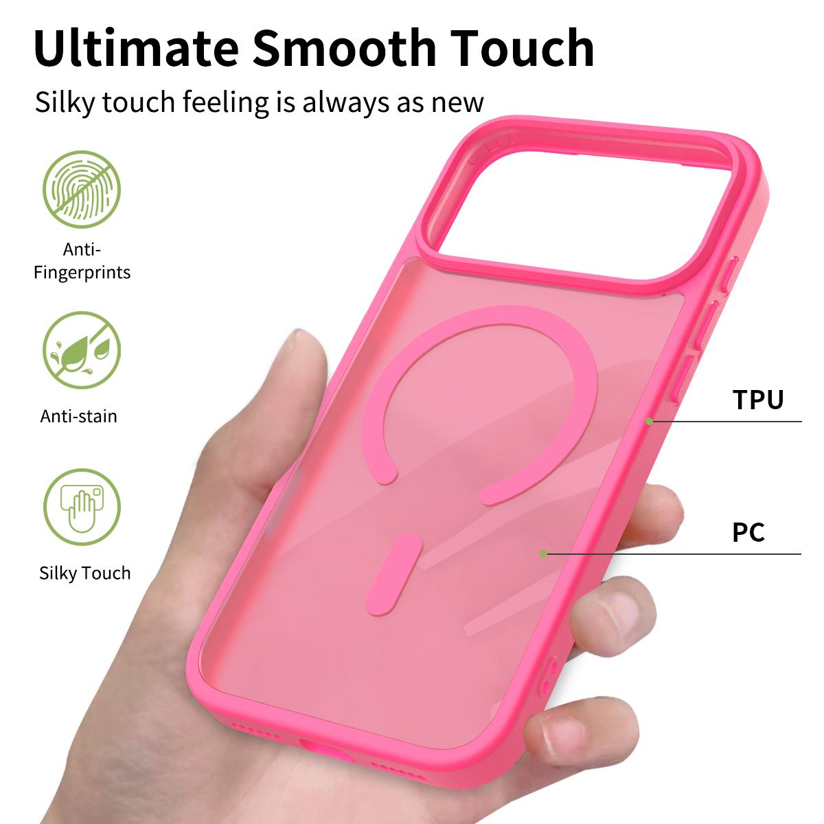 Pulse Skin Feeling MagSafe Case with Camera Action Button — 20