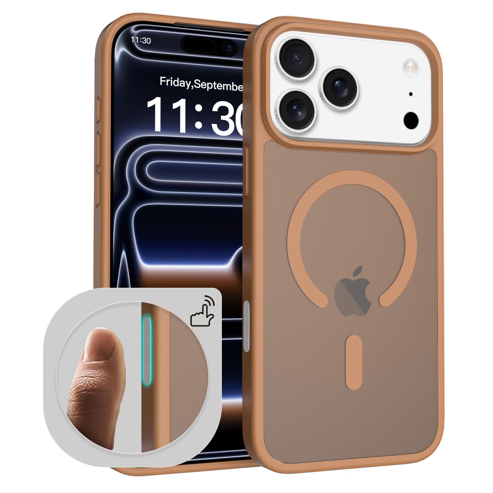 Pulse Skin Feeling MagSafe Case with Camera Action Button — 45