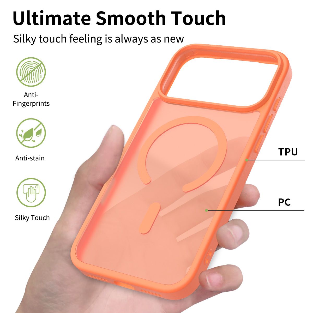Pulse Skin Feeling MagSafe Case with Camera Action Button — 26