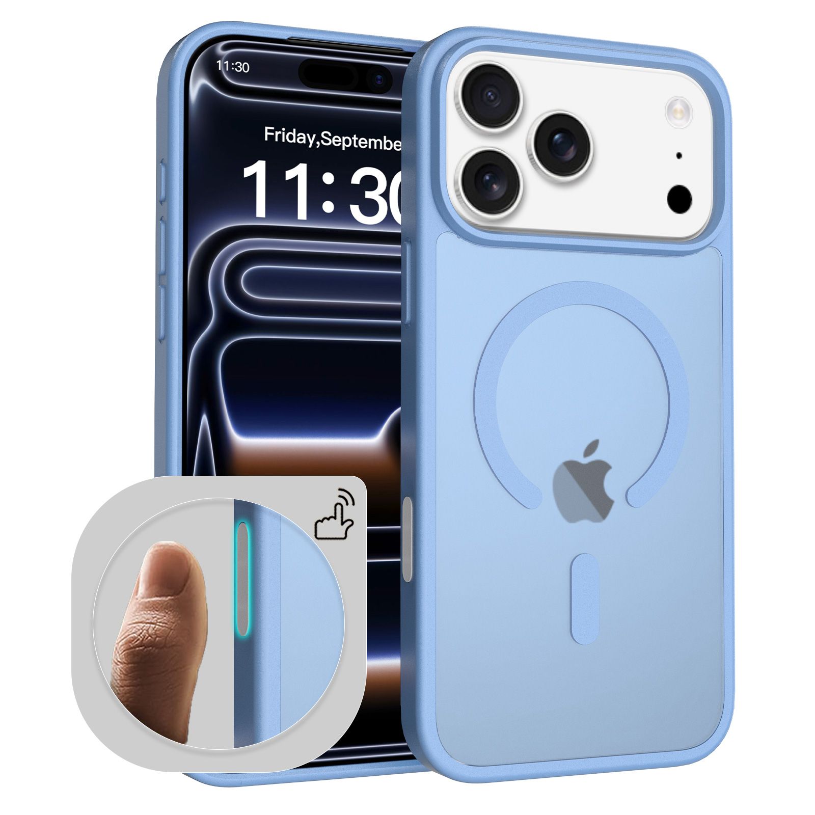 Pulse Skin Feeling MagSafe Case with Camera Action Button — 33
