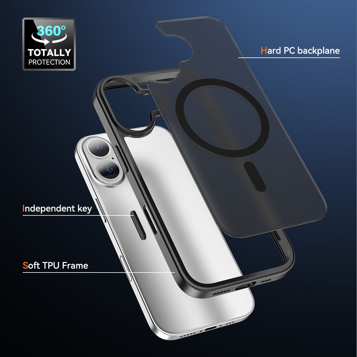 Pulse Skin Feeling MagSafe Case with Camera Action Button — 370