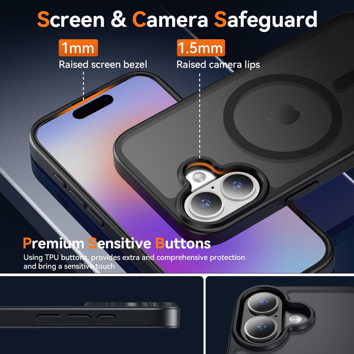 Pulse Skin Feeling MagSafe Case with Camera Action Button — 375