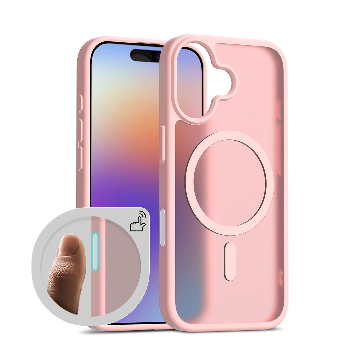 Pulse Skin Feeling MagSafe Case with Camera Action Button — 306