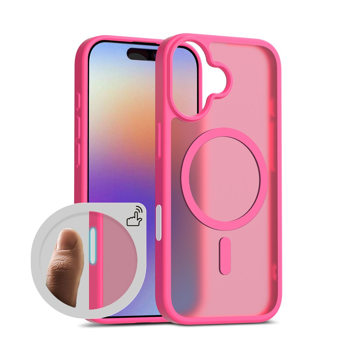 Pulse Skin Feeling MagSafe Case with Camera Action Button — 313