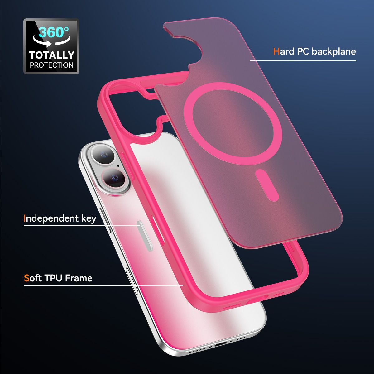 Pulse Skin Feeling MagSafe Case with Camera Action Button — 314