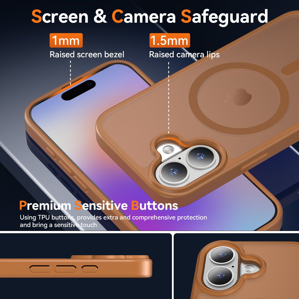 Pulse Skin Feeling MagSafe Case with Camera Action Button — 347
