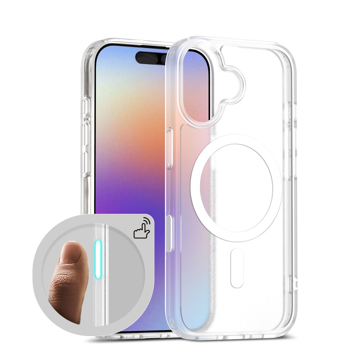 Pulse Skin Feeling MagSafe Case with Camera Action Button — 297