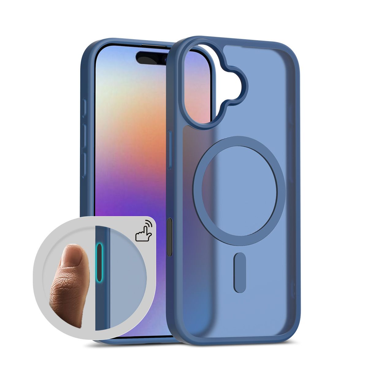Pulse Skin Feeling MagSafe Case with Camera Action Button — 348