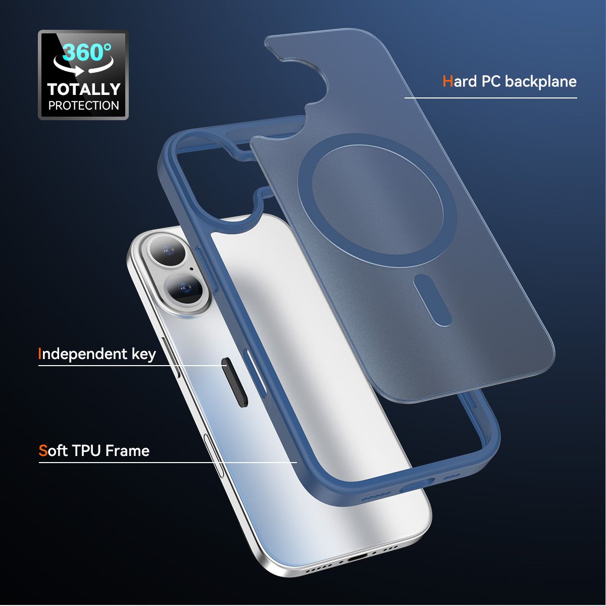 Pulse Skin Feeling MagSafe Case with Camera Action Button — 349