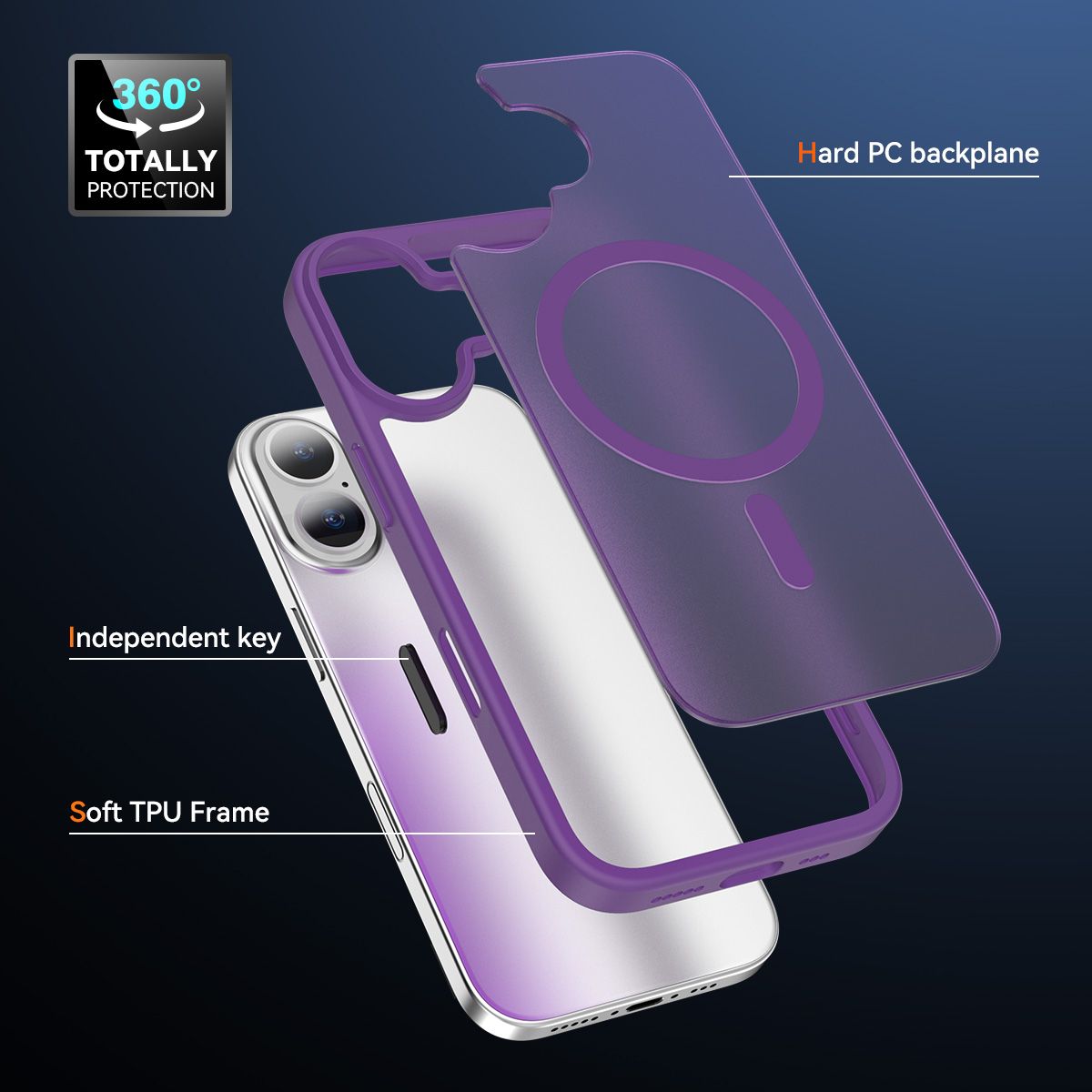 Pulse Skin Feeling MagSafe Case with Camera Action Button — 356