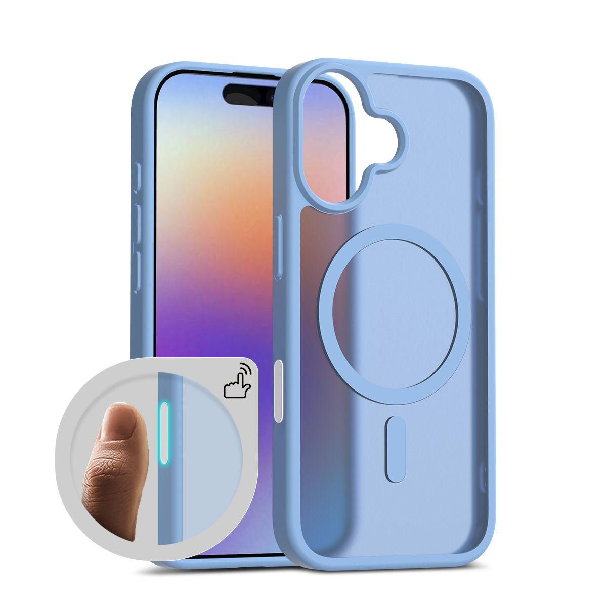 Pulse Skin Feeling MagSafe Case with Camera Action Button — 327