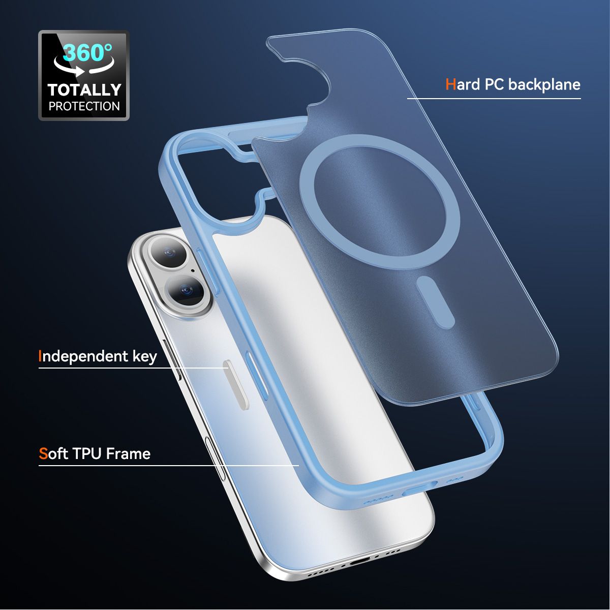 Pulse Skin Feeling MagSafe Case with Camera Action Button — 328