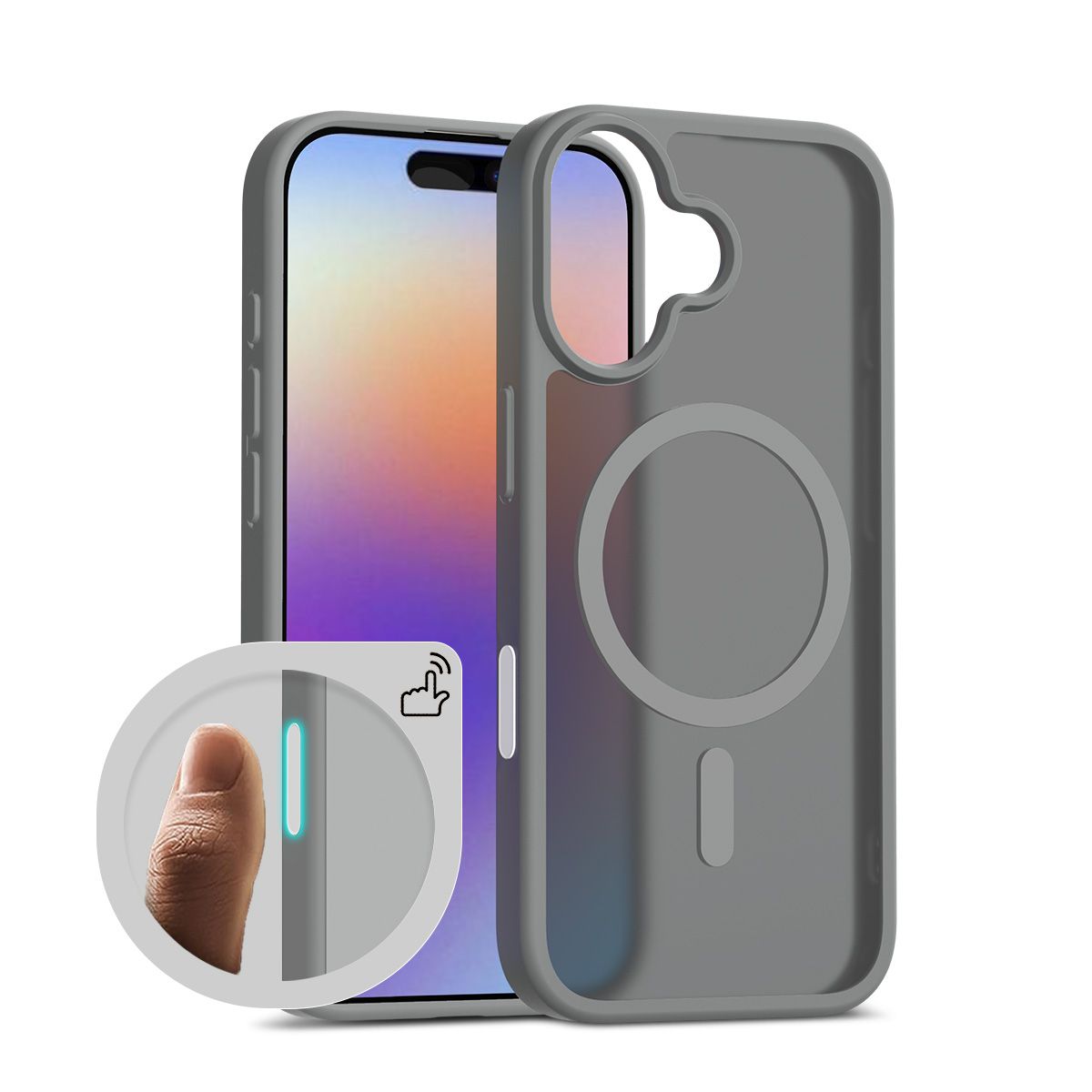 Pulse Skin Feeling MagSafe Case with Camera Action Button — 334