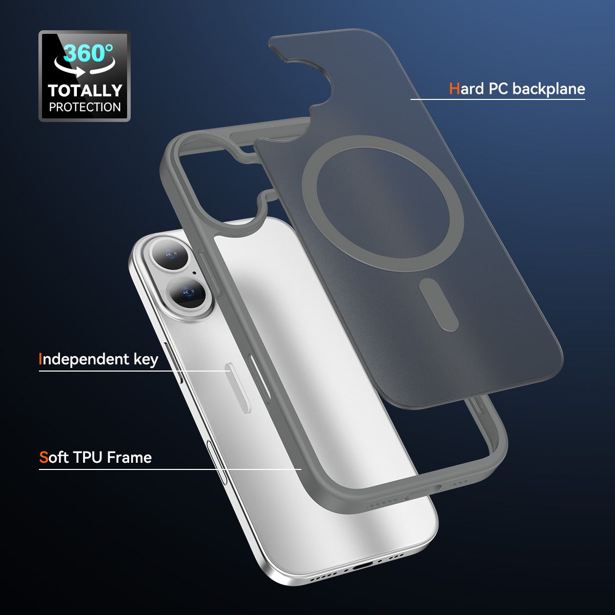 Pulse Skin Feeling MagSafe Case with Camera Action Button — 335